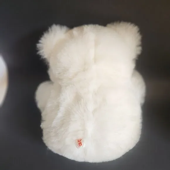 PBC International Cuddle Bear Teddy Stuffed Animal Plush White 11" Valentine - Picture 3 of 5